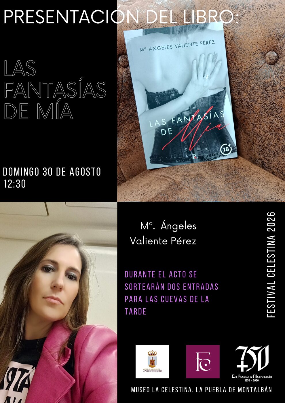 Presentación del libro: Las fantasías de Mía