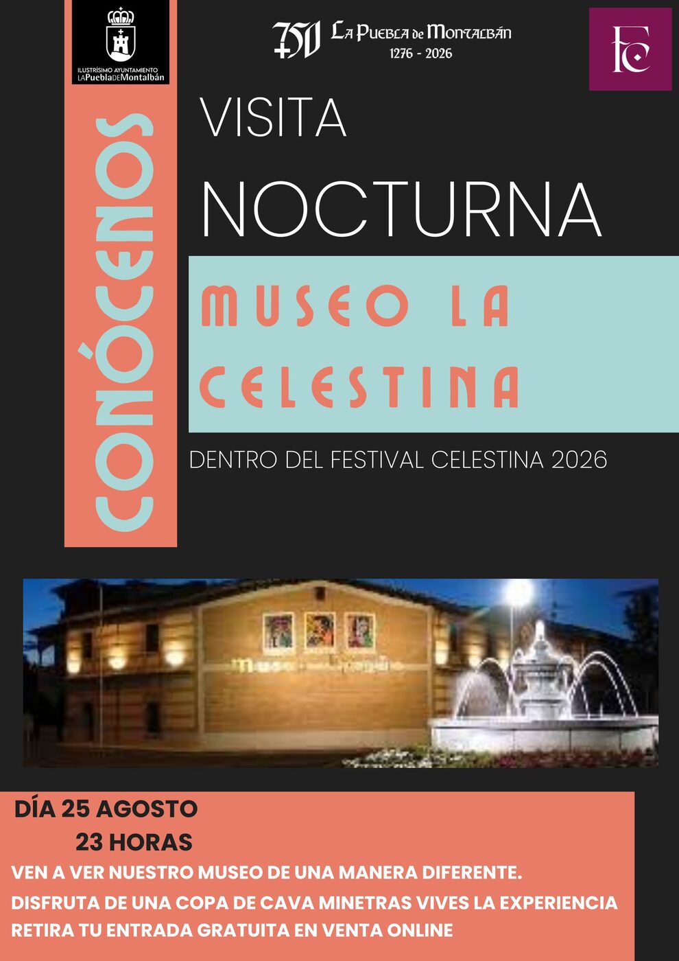 Visita guiada nocturna Museo La Celestina